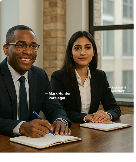 Ceda Law Group’s paralegal and secretary team in Utah office